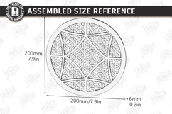 Kitchen Decor Laser Cut Mini Kit | 5 Ornate Wood Designs Product Image 6