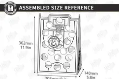 Kids Wooden Balance Toy Laser Cut | Interactive Games SVG Product Image 3