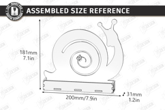 Mosquito Coil Holder Laser Cut | Incense Coil Stand | Patio Product Image 2