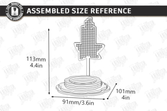 Needle Pincushion Sewing Stand Laser Cut | Cross Stitch Product Image 2