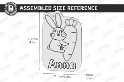 Paintable Easter Characters Laser Cut Bundle | Kids Easter Product Image 14