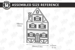 Miniature Village Blocks Toys Laser Cut Bundle | Town Houses Product Image 14
