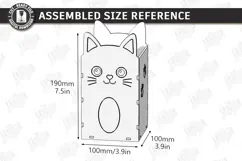 Farm Animals Pencil Holders Laser Cut Kit | Desk Organizer Product Image 3