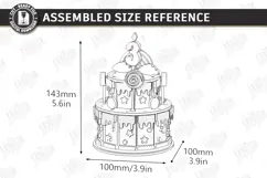 Music Box Laser Cut | Kids Laser | Nursery Decor | Kids Room Product Image 2