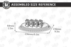 Embroidery Floss Organizer Laser Cut | Thread Holder Laser Product Image 2