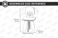 Animal Kids Chair Laser Cut Bundle | Children Furniture SVG Product Image 14