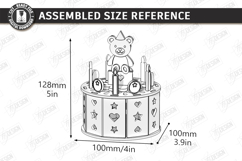 Music Boxes Laser Cut Bundle | Decorative 3D Carousel SVG Product Image 9