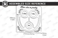 Bead Trays & Bracelet Board Laser | DIY Jewelry Tool | Craft Product Image 2