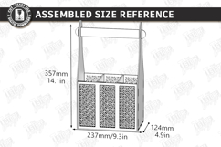 Kitchen Decor Laser Cut Mini Kit | 5 Ornate Wood Designs Product Image 9