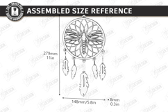 Wooden Dream Catcher Laser Cut Bundle | Boho Wall Hanging Product Image 14