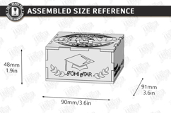 Graduation Photo Memory Box Laser Cut | Class of 2026 | CNC Product Image 2