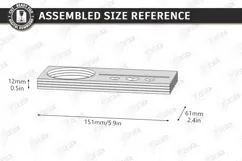 Memory Shelf Photo Holder Laser Cut | Photo Display Stand Product Image 2
