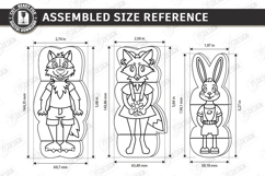 Animals Puzzles Laser Cut Bundle | Mix and Match Games SVG Product Image 14