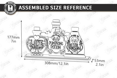 Witch Decor Laser Cut | Halloween Decor | Shelf Sitter | CNC Product Image 2