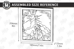 3D Layered Easter Decor Laser Cut Bundle| Resurrection Scene Product Image 14