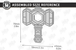 RPG Bardic Inspiration Token Laser Cut | Tabletop Gaming SVG Product Image 15