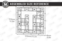Board Game Labyrinth Laser Cut | Maze Game | Laser Cut Files Product Image 2