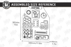 Personalized Busy Board Laser Cut | Montessori | Kids Laser Product Image 2