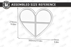 Wooden Snack Serving Tray Laser Cut | Modern Kitchenware SVG Product Image 2