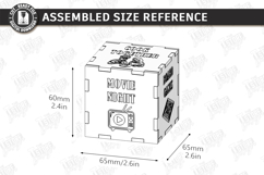 Decision Making Dice Laser Cut Files | Food and Activity SVG Product Image 2