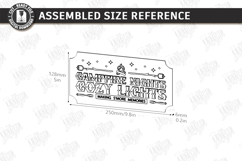 S’mores Station Sign Laser Cut | Outdoor Décor | Rustic SVG Product Image 2