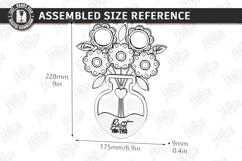 Mother's Day Photo Bouquet Laser Cut | Photo Frame Kit | CNC Product Image 5