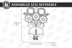Mother's Day Photo Bouquet Laser Cut | Photo Frame Kit | CNC Product Image 5
