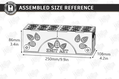 Tea Storage and Chocolate Box Laser Cut | Kitchen Decor |CNC Product Image 3