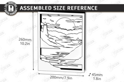 3D Layered Shadow Boxes Laser Cut Bundle | Wall Decor | CNC Product Image 9