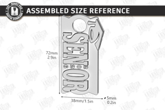 Graduation Stanley Topper Laser Cut | 3D Laser Cut Files Product Image 2