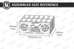 Drink Packet Organizer Laser Cut| Station Storage Laser |CNC Product Image 2