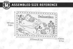 Wooden Dog Breed Card Puzzles Laser Cut Bundle | 3D Puzzle Product Image 5