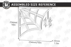 Crystal Display Shelf for Door Corner Laser Cut | Door Frame Product Image 2