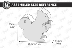 Tape Dispenser Laser Cut | Tape Holder | Squirrel SVG | CNC Product Image 2