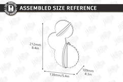 3D Wooden Cactus Laser Cut | Standing Succulent Desk Decor Product Image 2