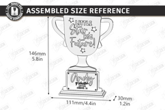 Personalized Kids Graduation Award Laser Cut | Grad 2026 SVG Product Image 2