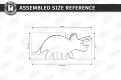 Dinosaur Desk Decor Laser Cut Bundle | Dinosaur Models | CNC Product Image 19