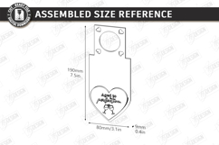 Wine Bottle Tag Laser Cut | Wine Accessory | Drinkware Décor Product Image 2