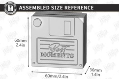 SD Card Holder Laser Cut Bundle | SD Card Case | Storage Box Product Image 9
