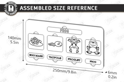 Life Cycle Puzzle Laser Cut | Educational Montessori Toy SVG Product Image 2