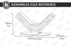 Coffee Filter Holder Laser Cut | Kitchen Decor | Desk Stand Product Image 2