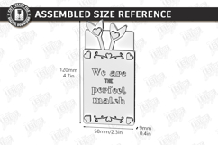 Valentine's Day Tiered Tray Laser Cut | Romantic Sign SVG Product Image 3