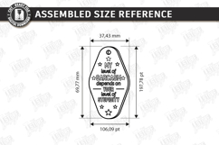 Sarcastic Motel Keychains Laser Cut Bundle | Sassy Key Tags Product Image 19