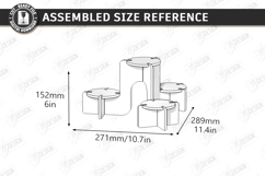 Succulent Plant Stands Laser Cut Bundle | Flower Pot Holders Product Image 24