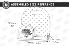 Mother's Day Flower Holder Laser Cut | Gift Basket SVG | CNC Product Image 4