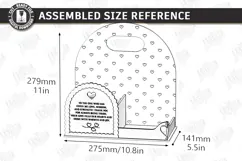 Mother's Day Flower Holder Laser Cut | Gift Basket SVG | CNC Product Image 4