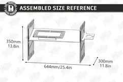 3D Wooden Bed Tray Table Laser Cut | Laptop Tray | Home SVG Product Image 3