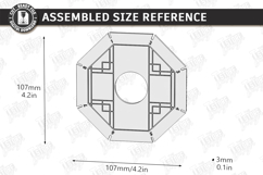 Kumihimo Disc Laser Cut Bundle | Braiding Boards | Craft Kit Product Image 14