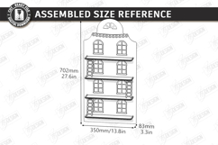 Dollhouse Shelves Laser Cut Bundle | House SVG | Wall Decor Product Image 9