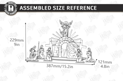 Easter Resurrection Scene Laser Cut | Holy Week | Religious Product Image 2